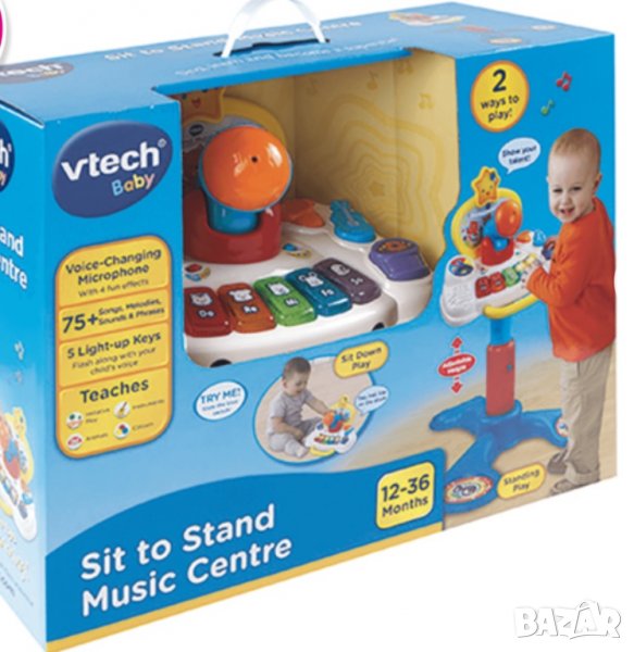 РАЗПРОДАЖБА! Vtech - Музикална/Танцувална кула-степер "Седни-Стани”, снимка 1