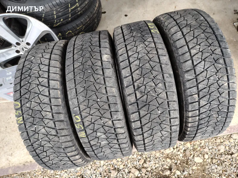 4бр.зимни гуми BRIDGESTONE 205 70 15 DOT18 цена за брой, снимка 1