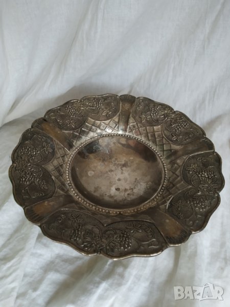 метална купа в стил арт деко, снимка 1