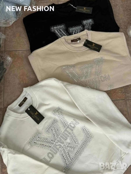 Дамски Ватирани Блузи с Камъни ✨ Louis Vuitton , снимка 1