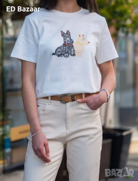 Тениска с кученца, снимка 1