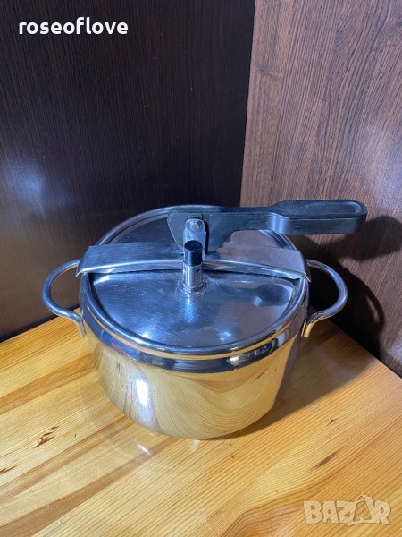 INOXPRAN ITALY / Италия качествена тенджера под налягане 5 литра, снимка 1