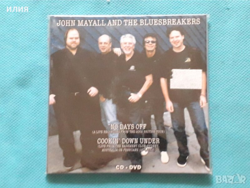 John Mayall & The Bluesbreakers – 2003 - No Days Off(CD)/Cookin' Down Under(DVD Video)(Blues Rock), снимка 1