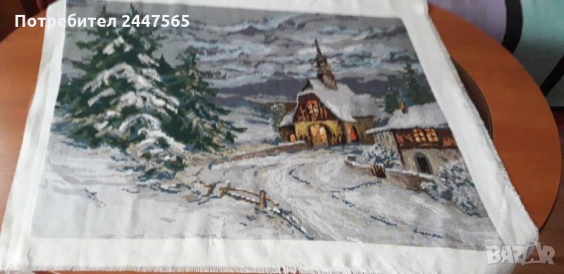 Гоблен " Зимен параклис"., снимка 1