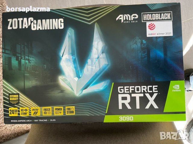 ZOTAC GeForce RTX 3090 AMP EXTREME HOLO 24GB, Premium Pack 16.04, снимка 1
