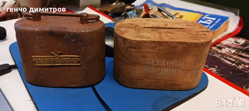 Стари спестовни касички, снимка 1