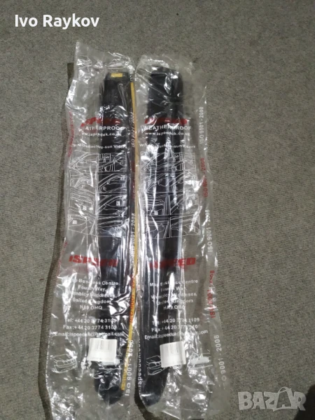 Комплект, задни ветробрани за Saab 9-3 2002-2014 4-врати седан, снимка 1