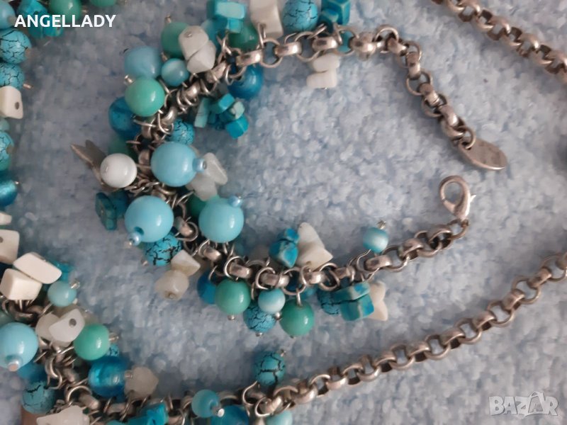  Комплект колие и гривна ., снимка 1