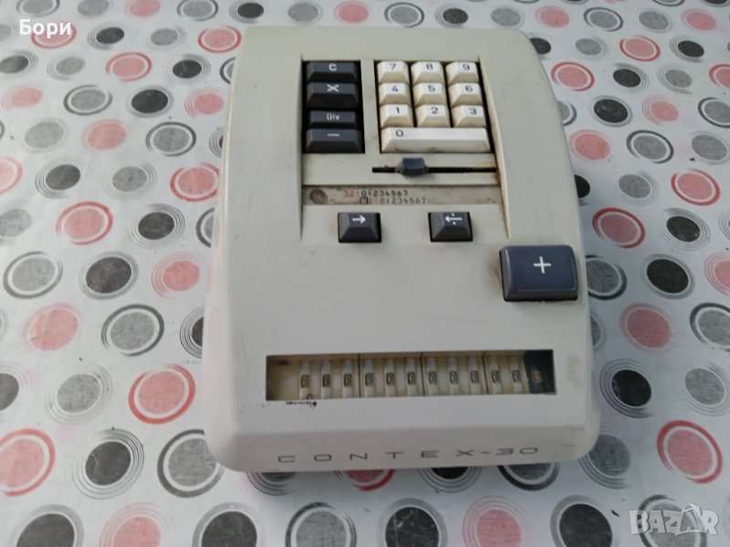 CONTEX 30 електрически калкулатор 1960 г, снимка 1