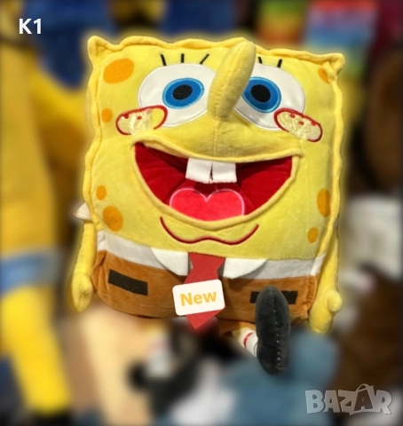 Плюшена играчка Спондж Боб 40см Sponge Bob