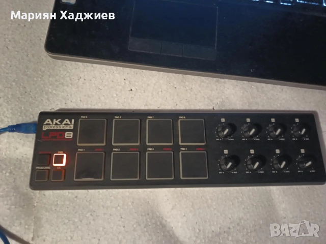 Midi контролери AKAI APC KEY 25 + AKAI LPD 8, снимка 5 - Ресийвъри, усилватели, смесителни пултове - 52627267