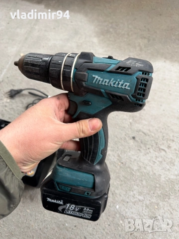 Makita DHP480 безчетков винтоверт, снимка 4 - Винтоверти - 54153751