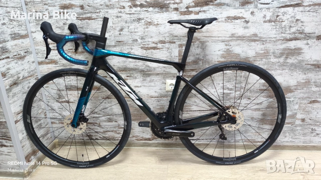 НОВ карбонов шосеен велосипед KTM Revelator Alto Master Custom Disc 105 12S Trimax | 49, снимка 13 - Велосипеди - 54063324