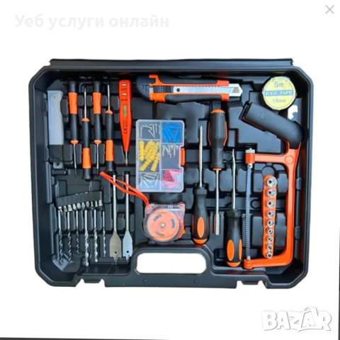 Ударен Винтоверт WerkBull 36V 8Ah две батерии в комплект 111 части+ПОДАРЪК LED Фенерче, снимка 4 - Винтоверти - 42780876