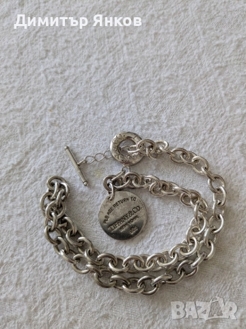 колие на Tiffany , снимка 7 - Колиета, медальони, синджири - 51606092