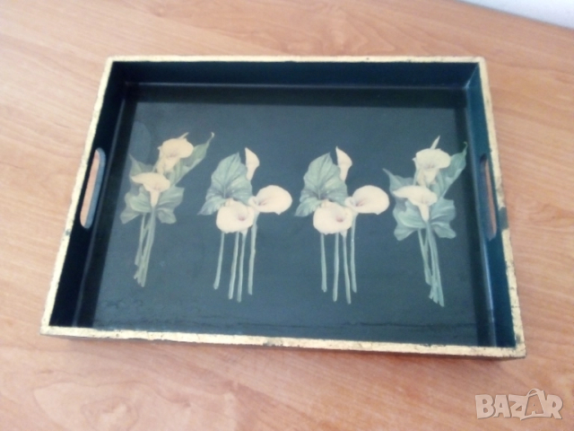 Поднос, мдф + дърво, снимка 2 - Аксесоари за кухня - 51568105