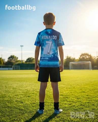 CR7 💙⚽️ детско юношески футболни екипи 