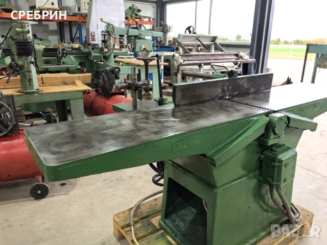 Абрихт с бор апарат на 400 мм 3 ножа пл на 2200 мм 3 кв трифазен, снимка 9 - Други машини и части - 52198195