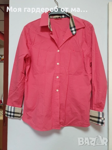 Риза нежна Burberry. р42 .