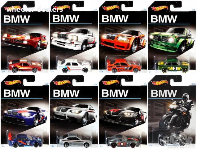 Метални колички Hot Wheels от сетовете LARRY Wood FORZA  GRAN Turismo