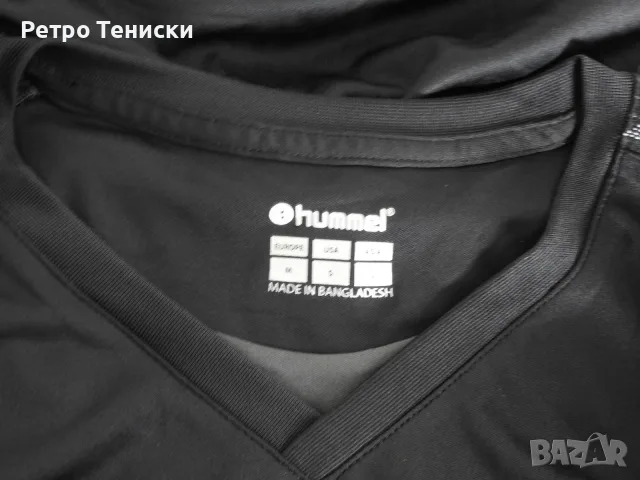 Тениска • Handball #25 • Hummel • черно • размер M • Мъже, снимка 4 - Тениски - 56314768