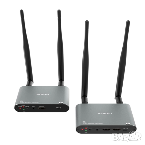 SVBONY TransAir2 HDMI супер качествен и бърз безжичен предавател / приемник, снимка 2 - Друга електроника - 52903840