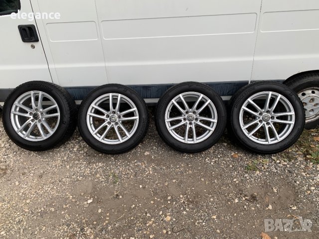 Алуминиеви джанти със зимни гуми Meisterwerk MW15 225/50/17 5x112 BMW X1 X2, снимка 1
