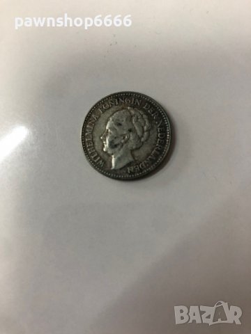 Сребърна монета Нидерландия ½ гулден, 1929, снимка 8 - Нумизматика и бонистика - 38930245