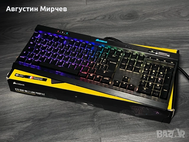 Corsair K70 RGB MK2 Low Profile, снимка 4 - Клавиатури и мишки - 53064618