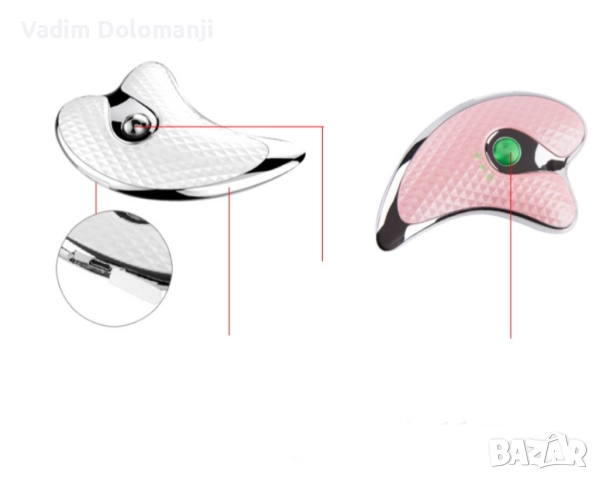 Мултифункционален масажор със стягащ, повдигащ и лифтинг ефект - TV618, снимка 3 - Козметика за лице - 52434755