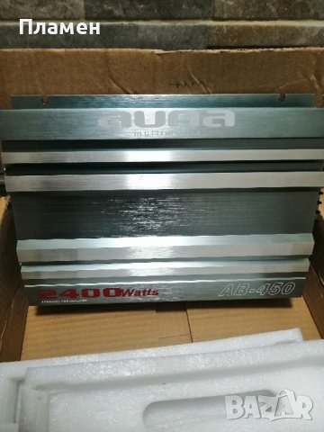 Усилвател 4 канален за автомобил AUNA 2400W мощни 6,5 високоговорители с изходящи 800W и 92dB SPL, снимка 10 - Други - 42764046