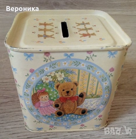 Метална детска ретро касичка от бонбони, снимка 3 - Други - 37286917