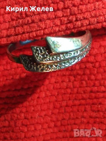 СРЕБЪРЕН АРТ ДИЗАЙН КРАСИВ ПРЪСТЕН 20526