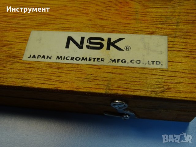 дълбокомер микрометричен NSK 712-309 Depth Micrometer 100-300mm, снимка 9 - Други инструменти - 39323291