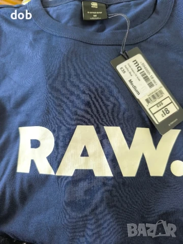  Нова тениска G Star Raw T Shirt, оригинал , снимка 6 - Тениски - 50805415