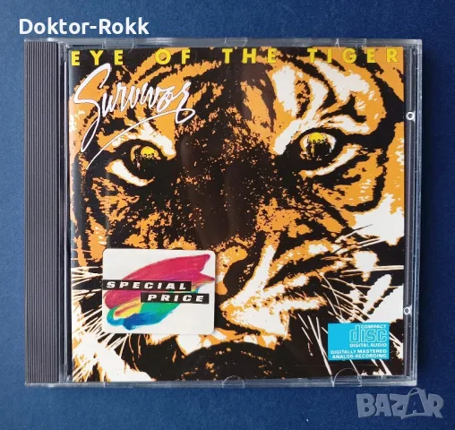 Survivor - eye of the tiger 1990 CD, снимка 1 - CD дискове - 49760222