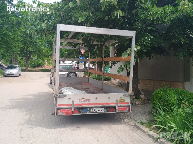 Ремарке  платформа 2700кг Eduard 5 метра, снимка 8 - Ремаркета - 50994392