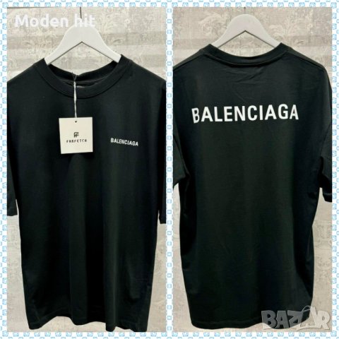 Balenciaga мъжка тениска висок клас реплика, снимка 1 - Тениски - 44215213