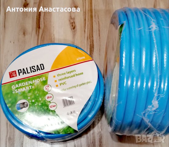 ПРОМО‼️‼️Трислоен армиран PVC  градински Маркуч  с UV защита, снимка 3 - Напояване - 28118113