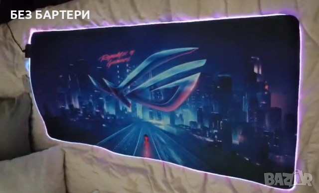 ASUS ROG Мишка, RGB mouse pad, Бънджи и Камера, снимка 8 - Клавиатури и мишки - 53289909