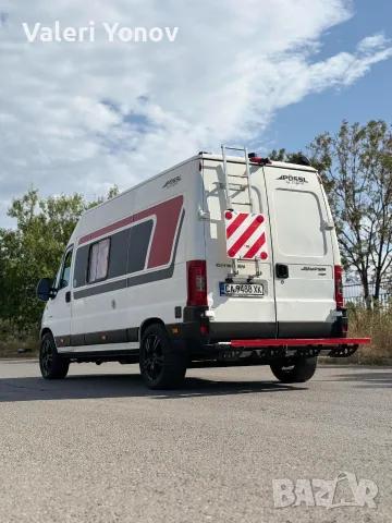 Кемпер Pössl на база Citroën Jumper 2.8 HDI, 2004г. – заводски, 3 спални места, снимка 4 - Каравани и кемпери - 55889654