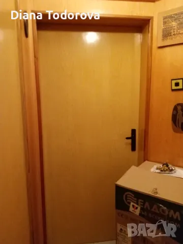 продавам дървена ламперия от коридор,врати,вграден голям масивен шкаф, снимка 13 - Шкафове - 47405941