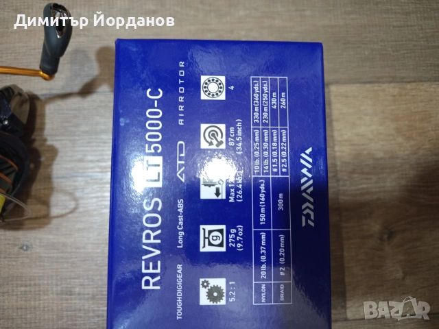 Daiwa Revros LT 5000 C, снимка 3 - Макари - 53927003