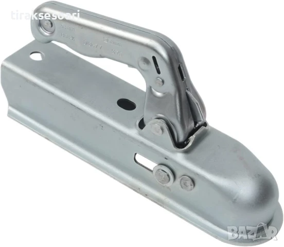 Заключваща лапа тип квадрат за теглич 50мм – за ремарке до 800 кг, неръждаема стомана, снимка 3 - Аксесоари и консумативи - 51033583