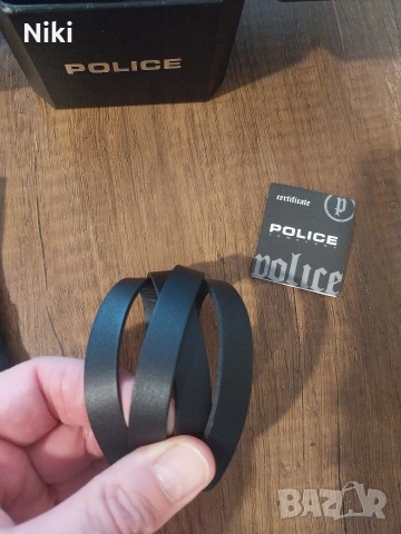 Кожена гривна POLICE , снимка 6 - Гривни - 54086817