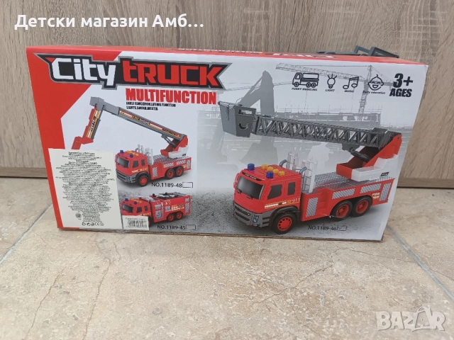 Пожарна кола, снимка 2 - Коли, камиони, мотори, писти - 52464352