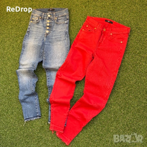 1+1 БЕЗПЛАТНО Дамски дънки, панталони и блузи, снимка 6 - Комплекти - 54023630