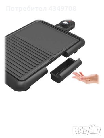 Скара електрическа Muhler MG-2536, 2000W, снимка 4 - Скари - 53277013