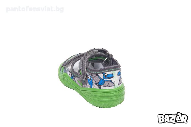 Детски пантофи Vi-GGa-Mi зелен дино 22/25, снимка 2 - Детски пантофи - 40375059