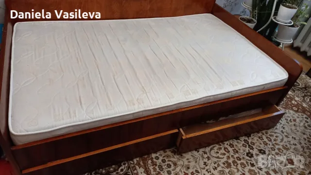 Легло 120/200 + матрак използвано